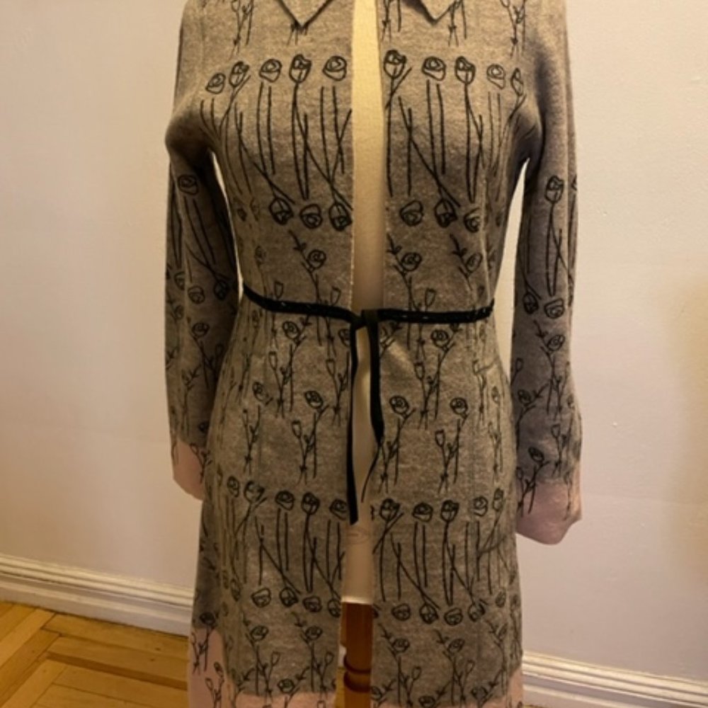 original easel NYC contemporary sweater brand wool coat